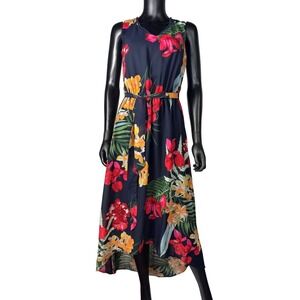 Apt. 9 Women's Floral Print Sleeveless Maxi Dress - Size S